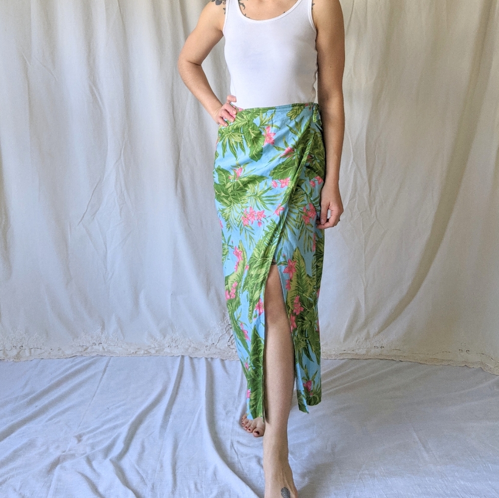 Tropical Linen Maxi
